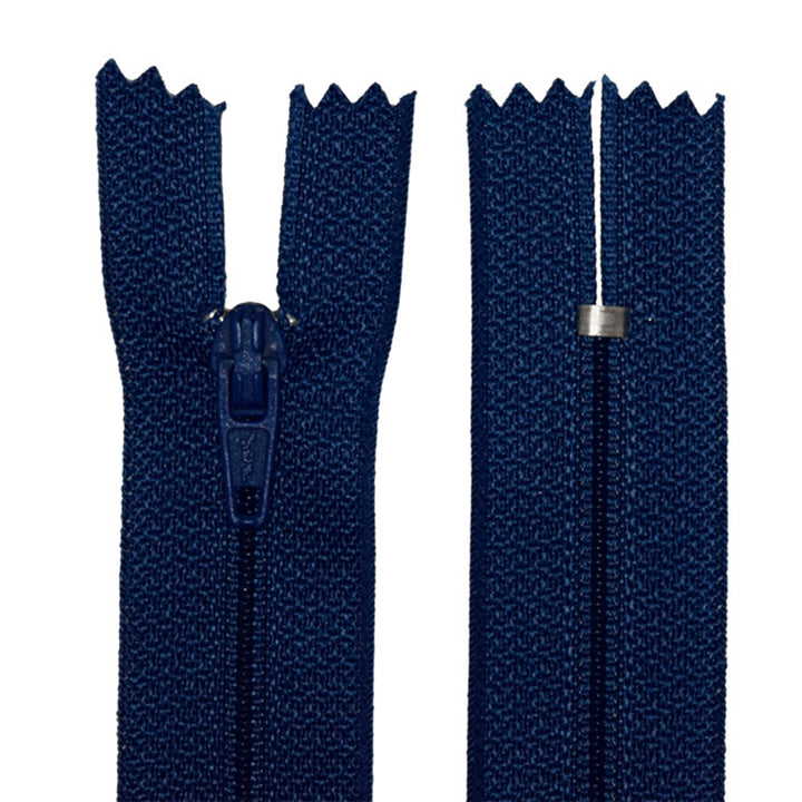 100% Nylon Zippers for Sewing Crafts, 18" inch, 1 Piece, Variety Colors