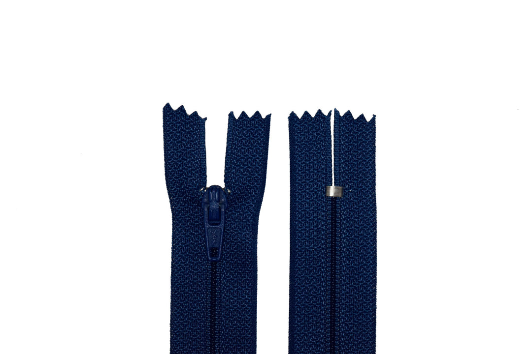 100% Nylon Zippers for Sewing Crafts, 22" inch, 1 Piece, Variety Colors