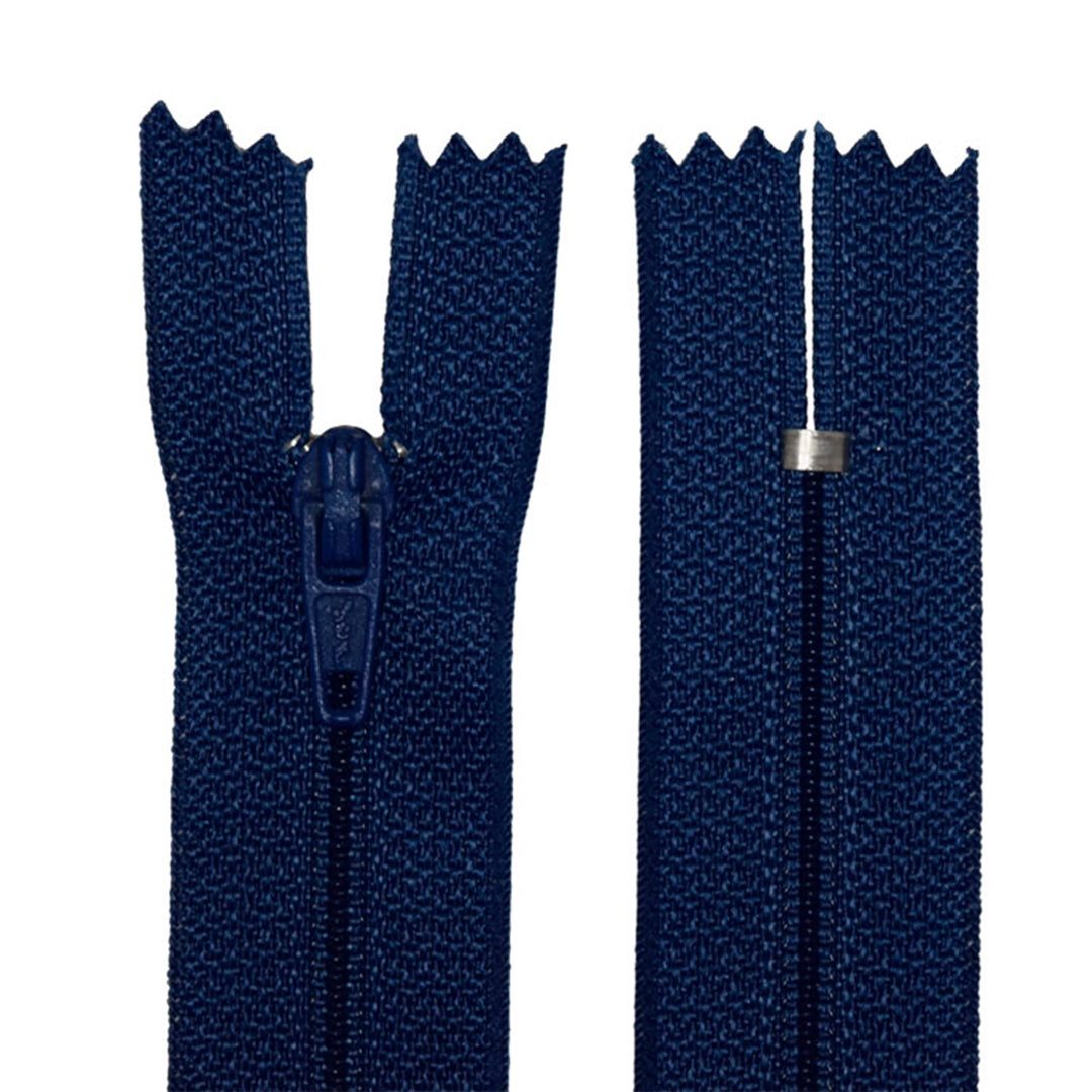 100% Nylon Zippers for Sewing Crafts, 20" inch, 1 Piece, Variety Colors