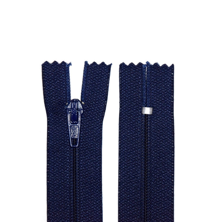 100% Nylon Zippers for Sewing Crafts, 12" inch, 1 Piece, Variety Colors, 6-Pack