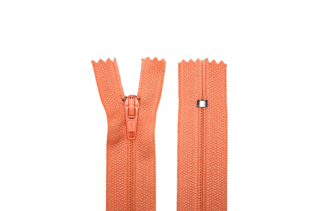 100% Nylon Zippers for Sewing Crafts, 20" inch, 1 Piece, Variety Colors, 6-Pack