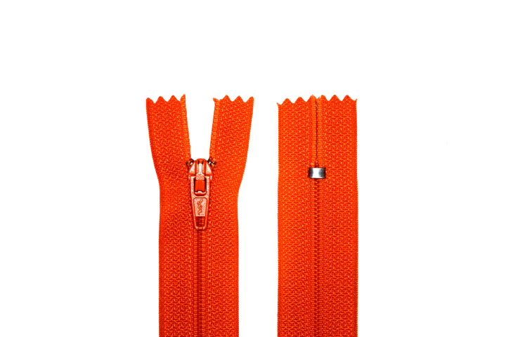 100% Nylon Zippers for Sewing Crafts, 20" inch, 1 Piece, Variety Colors, 6-Pack