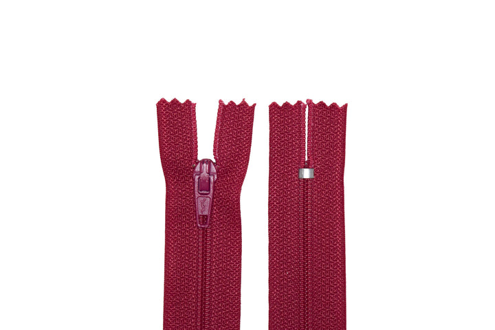 100% Nylon Zippers for Sewing Crafts, 16" inch, 1 Piece, Variety Colors