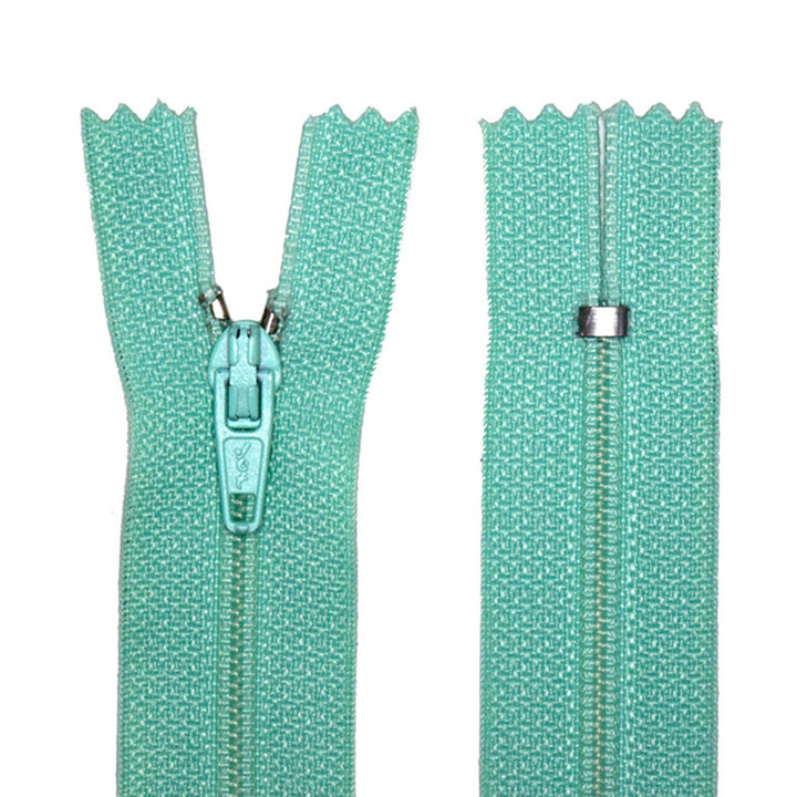 100% Nylon Zippers for Sewing Crafts, 18" inch, 1 Piece, Variety Colors