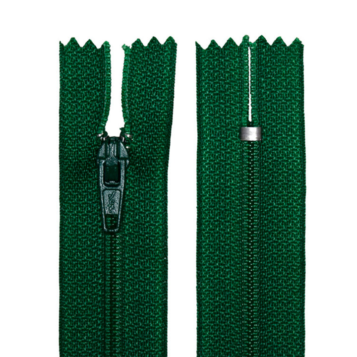 100% Nylon Zippers for Sewing Crafts, 18" inch, 1 Piece, Variety Colors