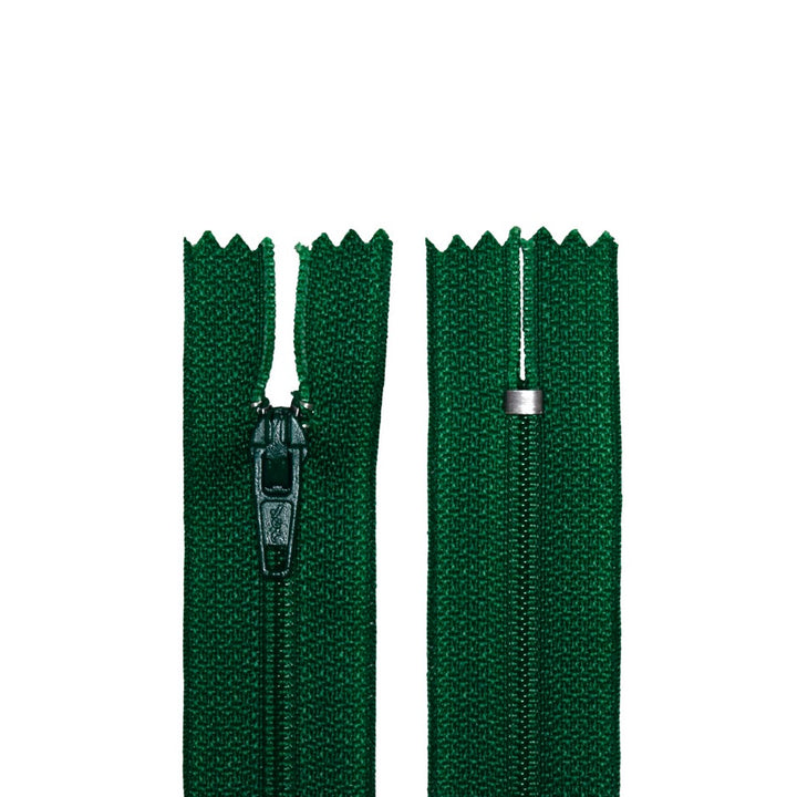 100% Nylon Zippers for Sewing Crafts, 12" inch, 1 Piece, Variety Colors, 6-Pack