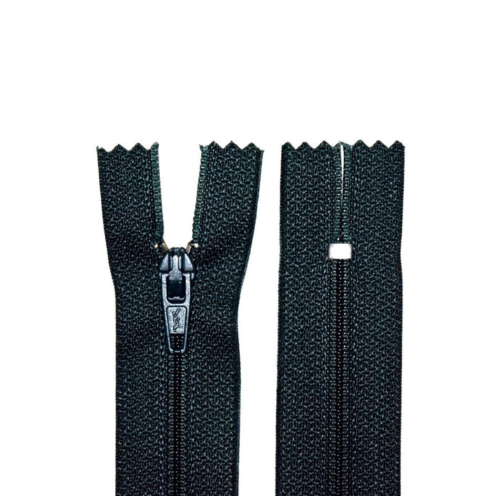 100% Nylon Zippers for Sewing Crafts, 12" inch, 1 Piece, Variety Colors, 6-Pack