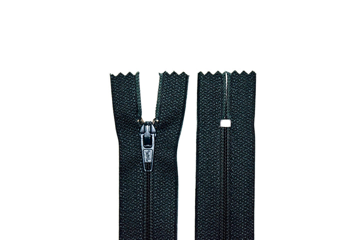 100% Nylon Zippers for Sewing Crafts, 16" inch, 1 Piece, Variety Colors, 6-Pack