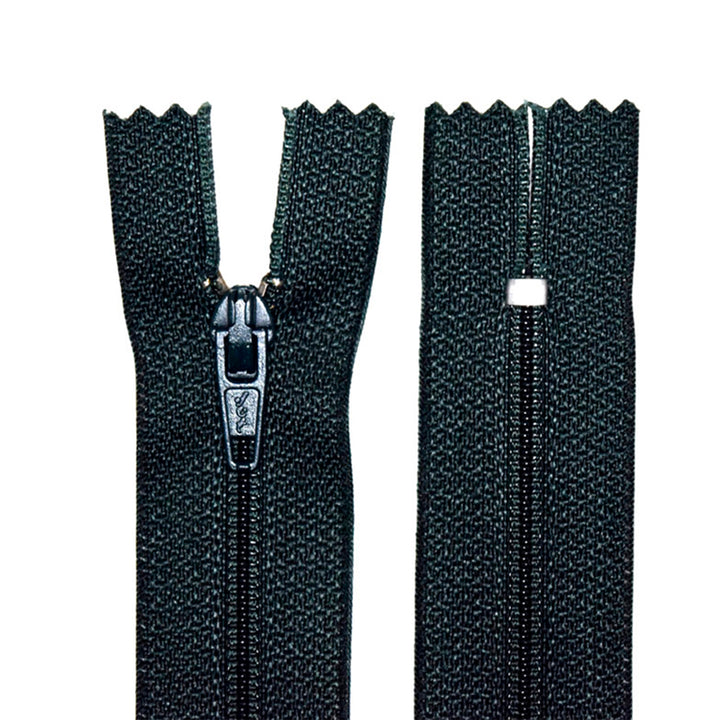 100% Nylon Zippers for Sewing Crafts, 20" inch, 1 Piece, Variety Colors