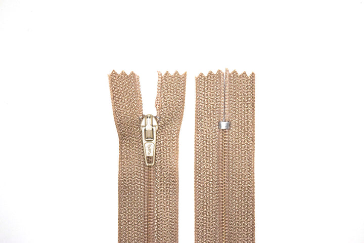 100% Nylon Zippers for Sewing Crafts, 7" inch, 1 Piece, 30 Colors, 6-Pack