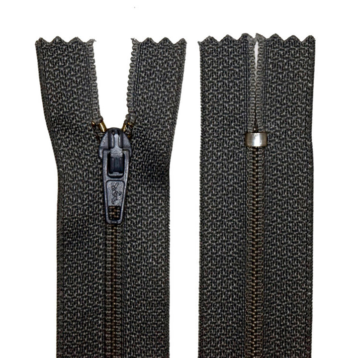 100% Nylon Zippers for Sewing Crafts, 18" inch, 1 Piece, Variety Colors