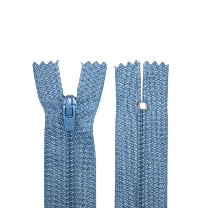 100% Nylon Zippers for Sewing Crafts, 12" inch, 1 Piece, Variety Colors, 6-Pack