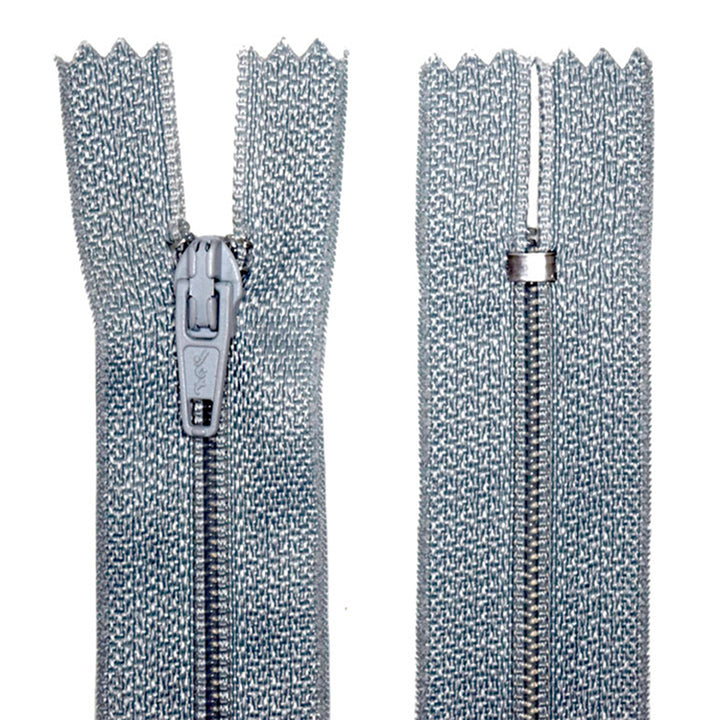 100% Nylon Zippers for Sewing Crafts, 18" inch, 1 Piece, Variety Colors