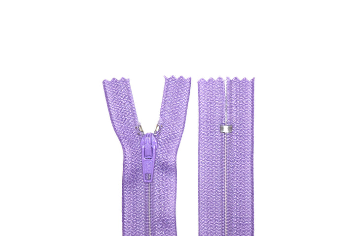 100% Nylon Zippers for Sewing Crafts, 20" inch, 1 Piece, Variety Colors, 6-Pack