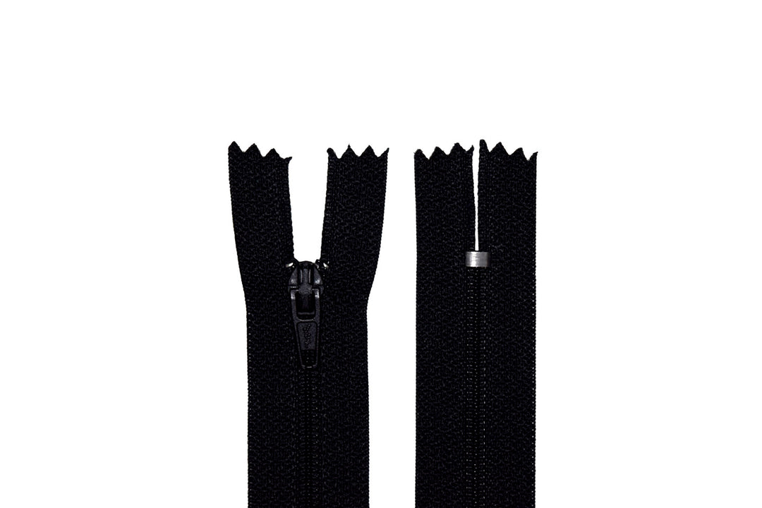 100% Nylon Zippers for Sewing Crafts, 22" inch, 1 Piece, Variety Colors