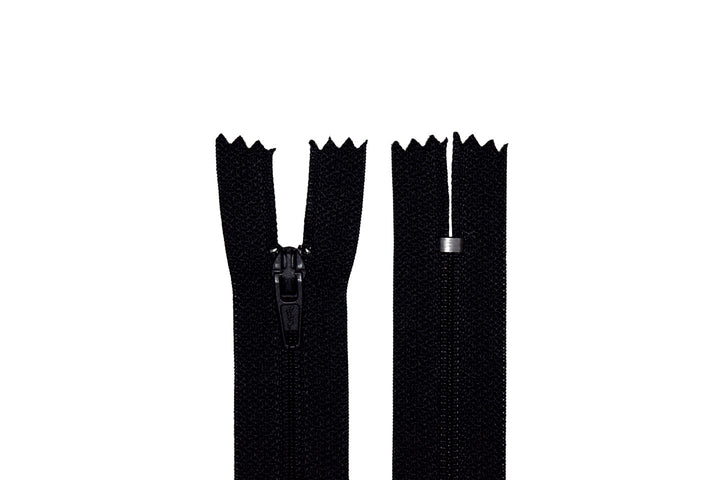 100% Nylon Zippers for Sewing Crafts, 16" inch, 1 Piece, Variety Colors, 6-Pack