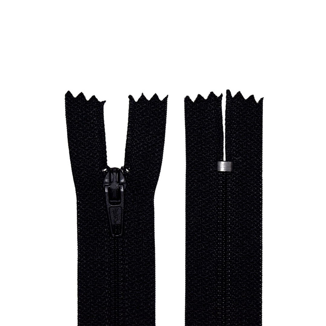 Avanti 100% Polyester Zippers for Tailor Sewing Crafts,  9 inch (23 cm),  Bag of 25 pcs (39 colors)