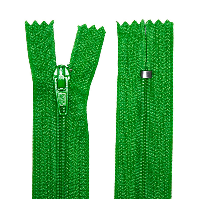 100% Nylon Zippers for Sewing Crafts, 18" inch, 1 Piece, Variety Colors