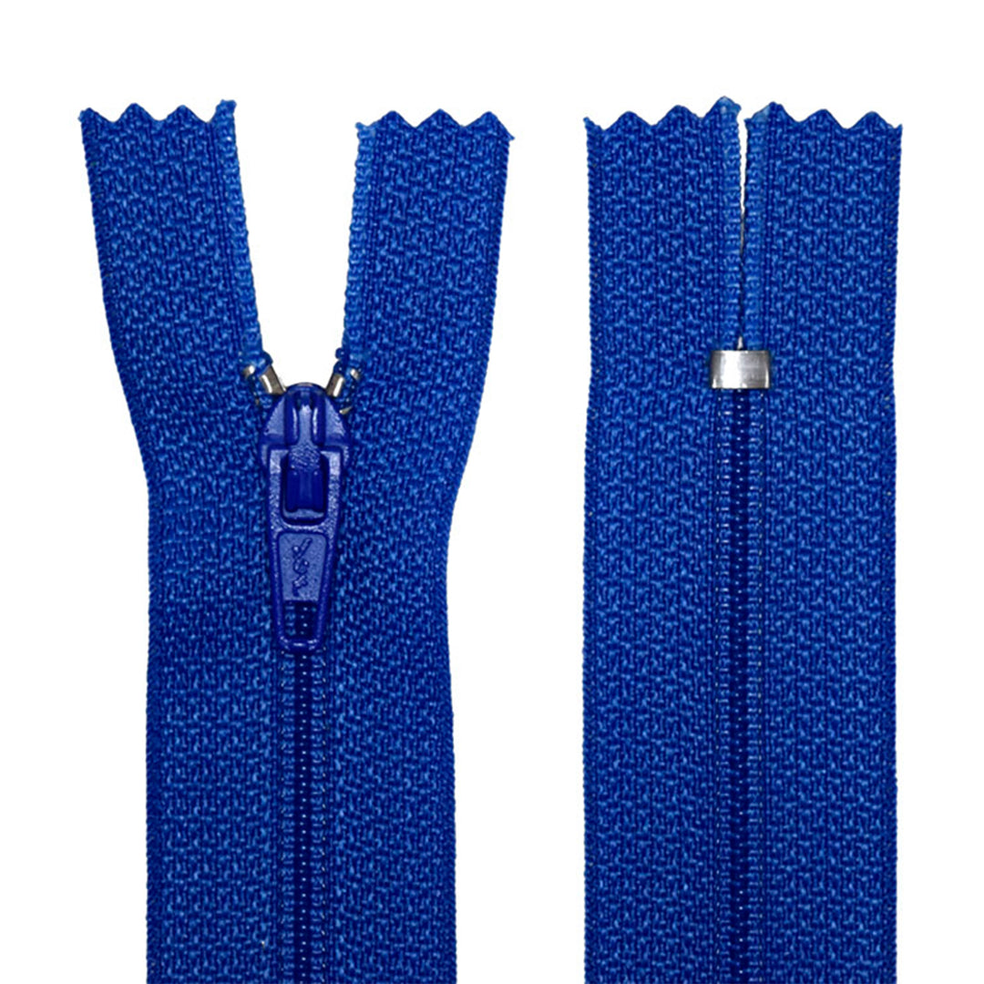 100% Nylon Zippers for Sewing Crafts, 18" inch, 1 Piece, Variety Colors