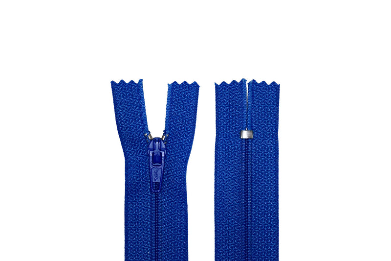 100% Nylon Zippers for Sewing Crafts, 16" inch, 1 Piece, Variety Colors