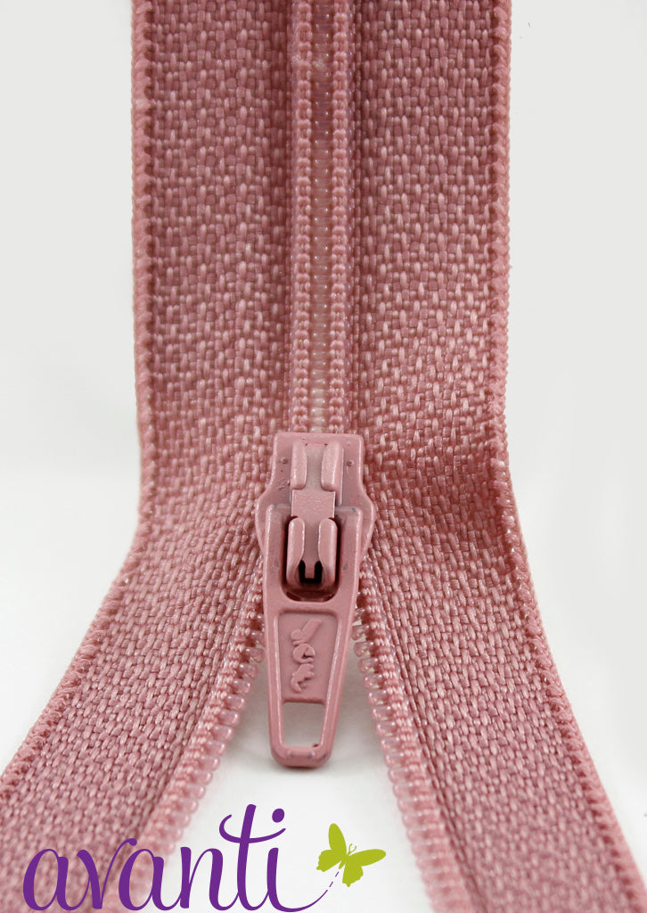 100% Nylon Zippers for Sewing Crafts, 14" inch, 1 Piece, Variety Colors, 6-Pack