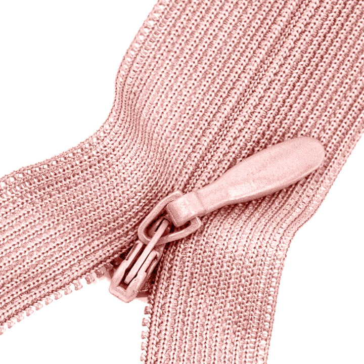 Avanti Invisible Lace Zipper 8" with Metal Glide and Plastic Teeth,  25 Pieces,  8" Inches,  Assorted Colors