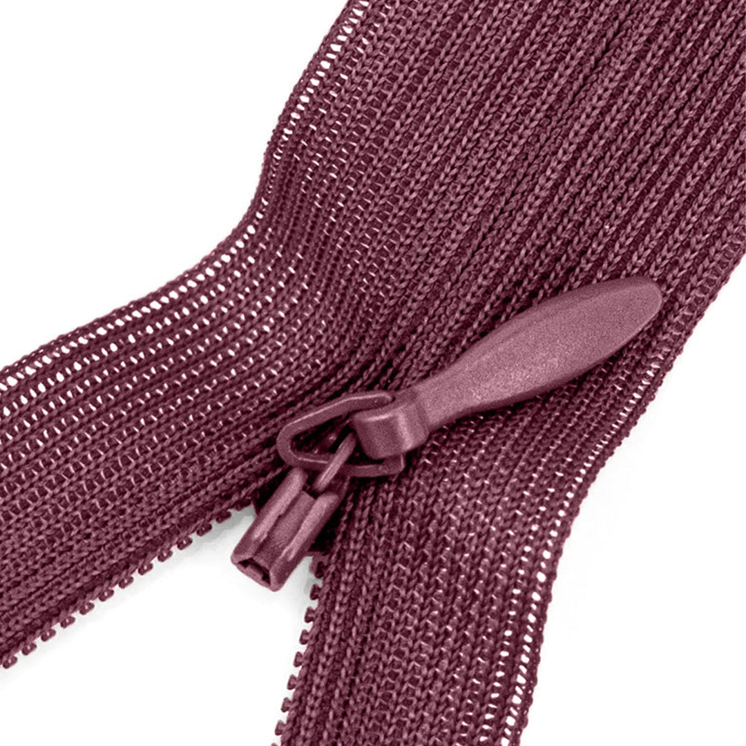 Avanti Invisible Lace Zipper 8" with Metal Glide and Plastic Teeth,  25 Pieces,  8" Inches,  Assorted Colors