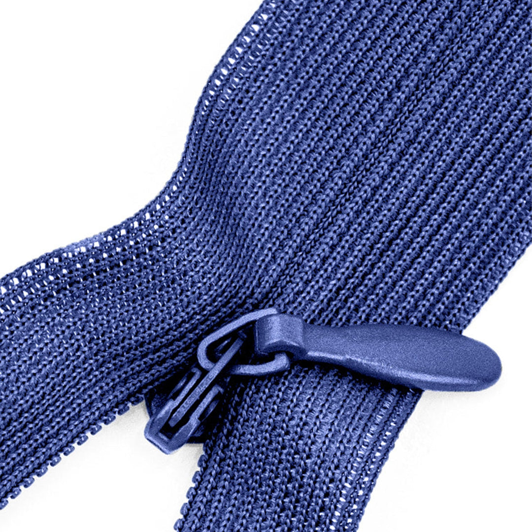 Avanti Invisible Lace Zipper 8" with Metal Glide and Plastic Teeth,  25 Pieces,  8" Inches,  Assorted Colors