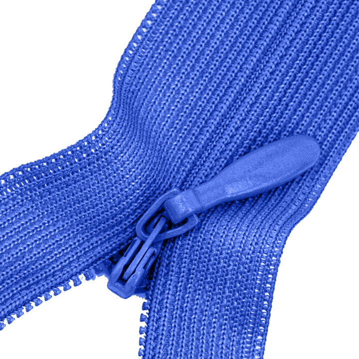 Invisible Lace Zipper with Metal Glide and Plastic Teeth,  14" inches,  Assorted Colors,  25 Pieces