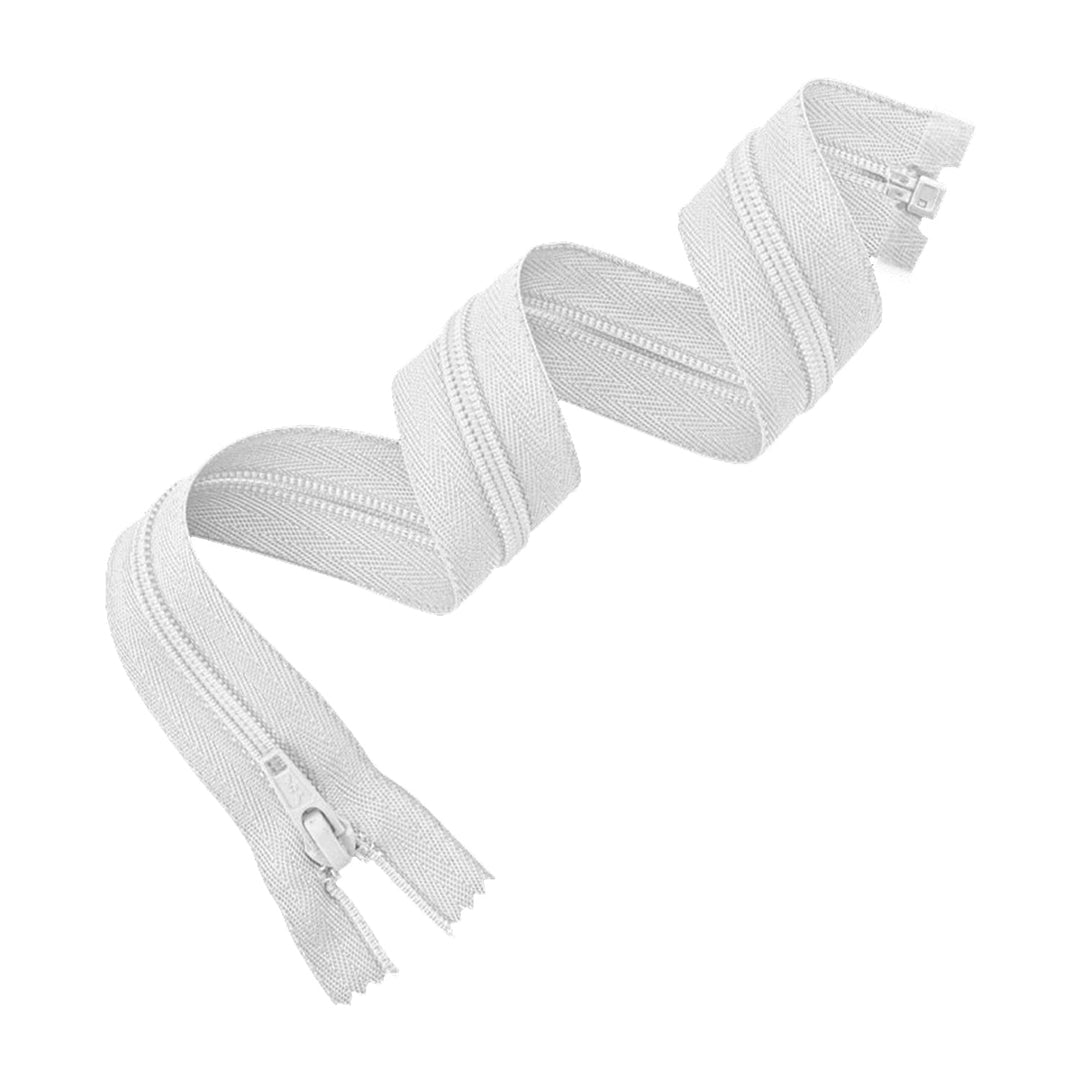 Avanti 100% Polyester Zippers for Jacket Sewing Crafts,  18 inches / 46 cm,  with molded plastic chain (Bag of 25 pieces)