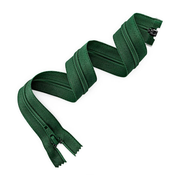 Avanti 100% Polyester Zippers for Jacket Sewing Crafts,  24 Inch / 61 cm,  with molded plastic chain (Bag of 25 pcs)