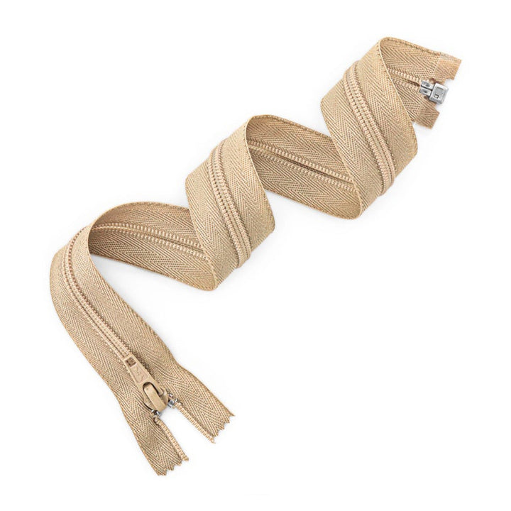 Avanti 100% Polyester Zippers for Jacket Sewing Crafts,  24 Inch / 61 cm,  with molded plastic chain (Bag of 25 pcs)