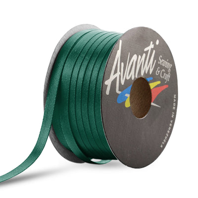 Avanti Crafts 1/4" (6mm) inches Double Faced Satin Ribbons 50 yards