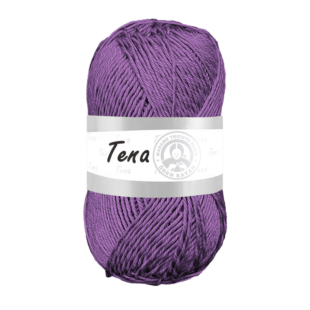 Madame Tricote Paris Oren Bayan, Tena, Cotton 50% & Polyester 50%, Handknitting Yarn, 100g, 5-Pack