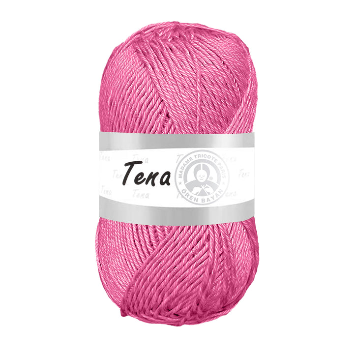 Madame Tricote Paris Oren Bayan, Tena, Cotton 50% & Polyester 50%, Handknitting Yarn, 100g, 5-Pack
