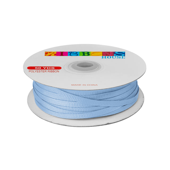 Avanti Solid 1/8" 4mm Grosgrain Ribbon, 100% Polyester 50-Yards