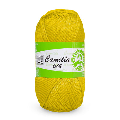 Madame Tricote Paris,  Camilla 6/4, Wool Cotton 100%,  Handknitting Yarn,  50g,  125 meters, 10-Pack