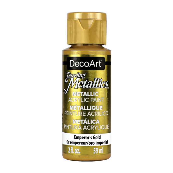 DecoArt, Dazzling Metallics Paint,  2 Fl. Oz., 59 ml, 6-Pack