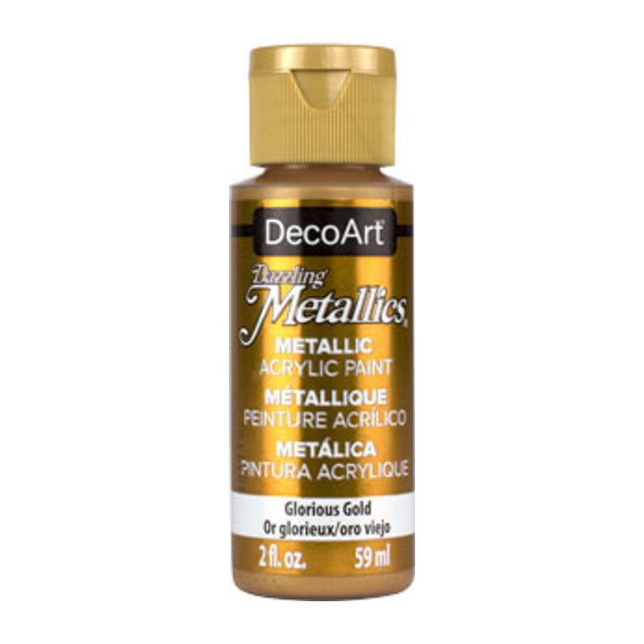 DecoArt, Dazzling Metallics Paint, 2 Fl. Oz., 59 ml