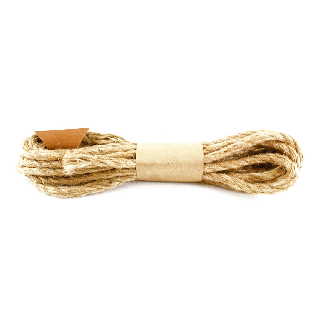Natural Jute, Cord, Rope, 6 mm, 5 yds