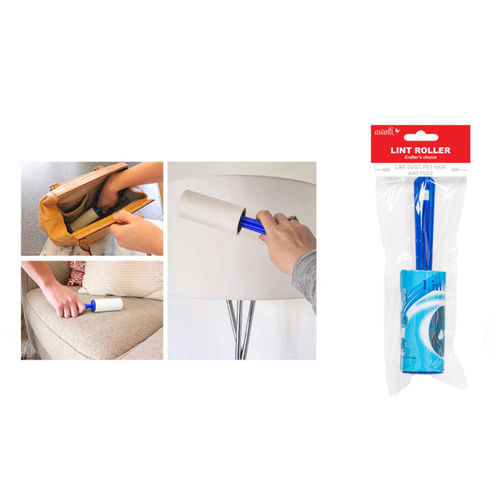 Lint Roller, Works Great On Pet Hair, Dust, Fuzz