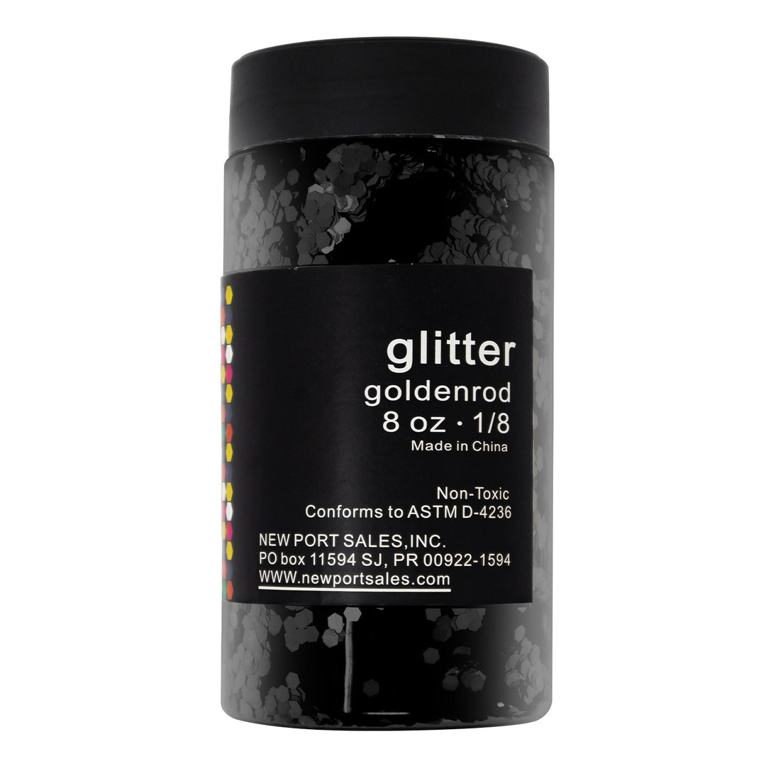 Glitter Acrylic, Craft Twinkle, 8 Fl. Oz., 226 g, 1/8 Size, Variety Colors