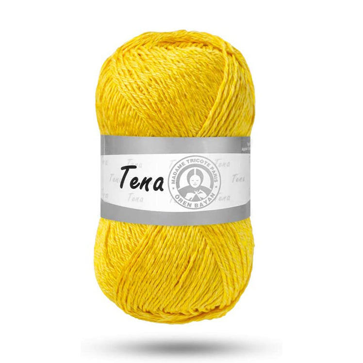 Madame Tricote Paris Oren Bayan, Tena, Cotton 50% & Polyester 50%, Handknitting Yarn, 100g
